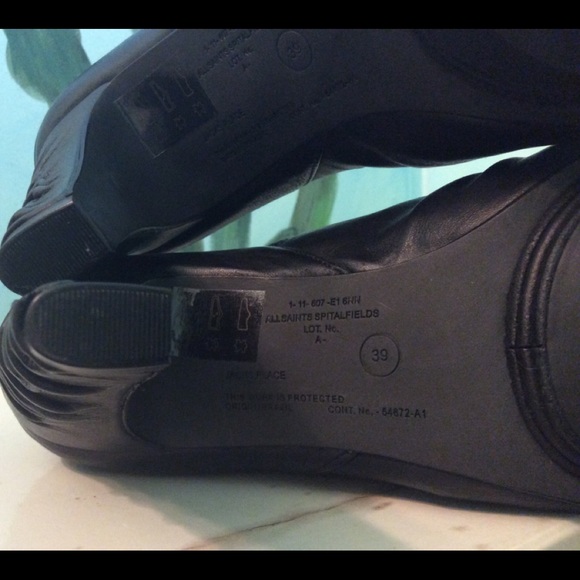 All Saints BLACK Spitalfields Sigmas Boot - Picture 10 of 11